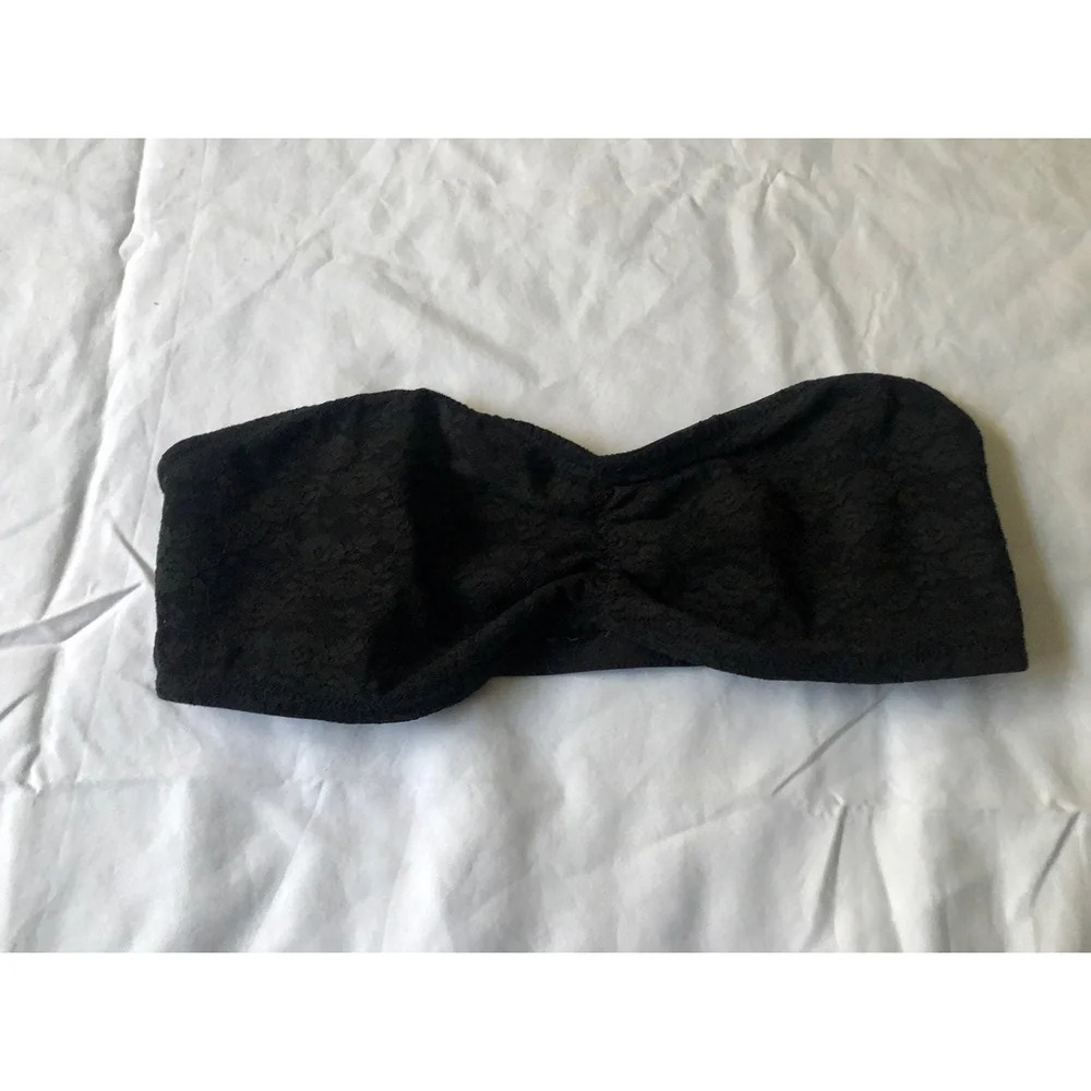 Victoria's Secret Pink Lace Bandeau Top Large